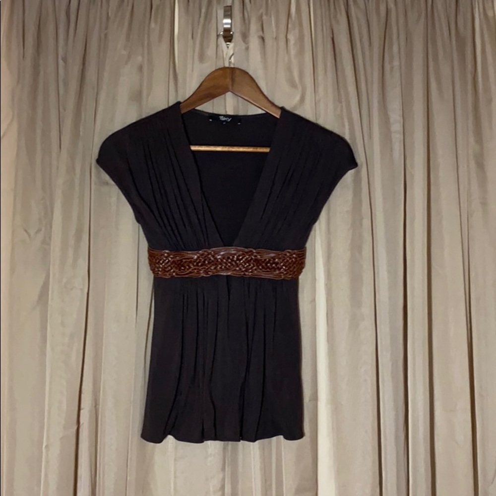 Sky Clothing Brown Top, Small
